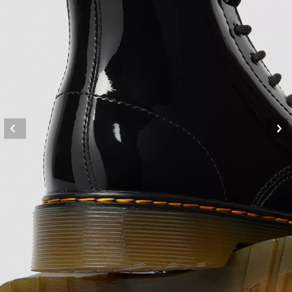 Dr. Martens Women’s Patent Leather Boots - Picture 3 of 16